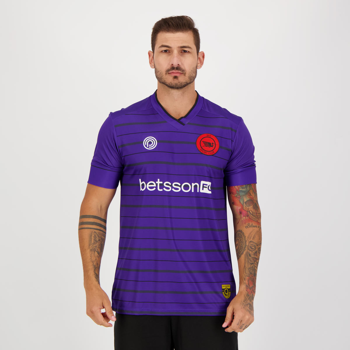 Camisa Pássaro Preto Íbis Goleiro II 2021