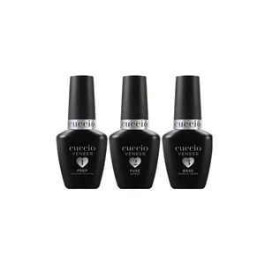 Kit Cuccio Preparadores Unhas Gel 3 Produtos 13 ml