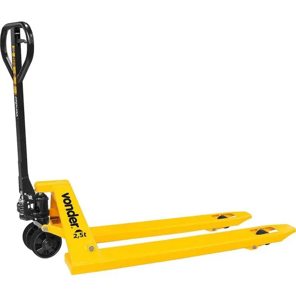 Paleteira hidráulica 2,5 tf 1.150 mm x 550 mm roda simples PSN 255 VONDER