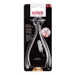 Alicate de Cutícula Profissional Cabo Longo - Kiss New York Única