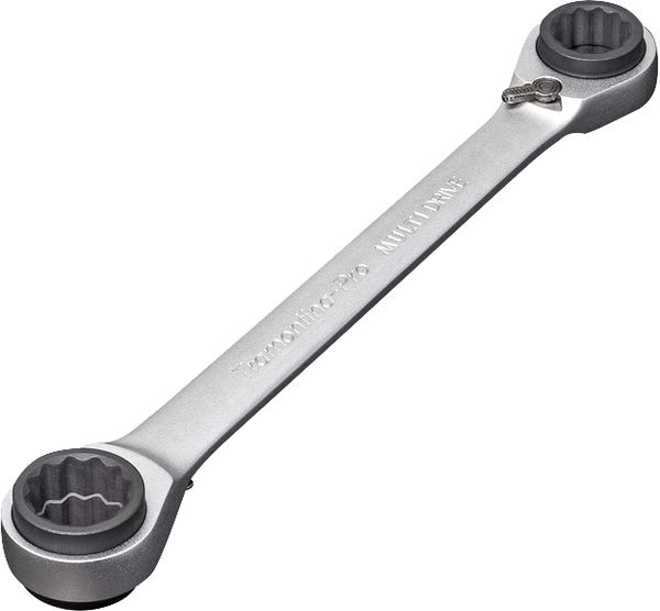 Chave estrela com catraca 4 em 1 4mm x 5mm e 6mm x 7mm - TRAMONTINA PRO