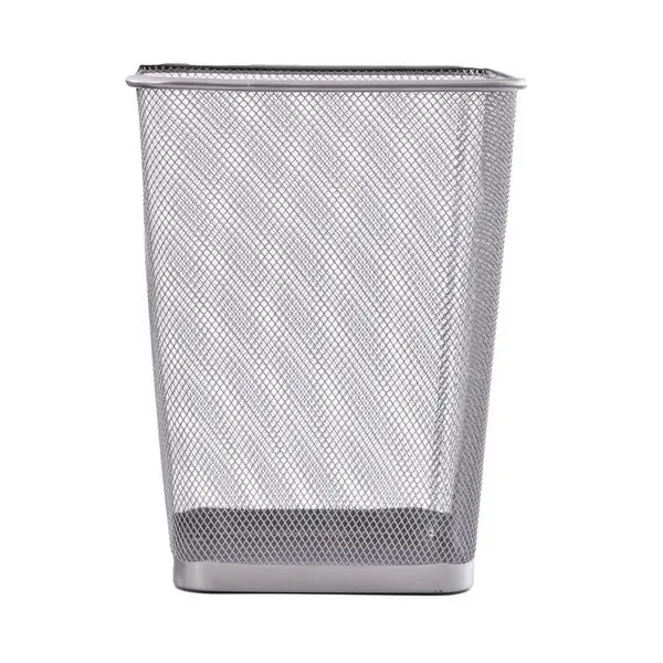 Cesto De Lixo Win Paper Prata 23x26cm 13 Litros WPA10003 (MP)