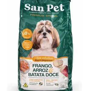Ração Cães Adultos San Pet Raças Pequenas Frango E Cereais 3kg (MP)