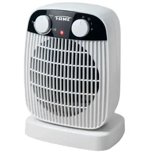 Aquecedor Elétrico Portátil Oscilante Fame 2000W Branco com Termostato Ajustável Fame Brasil 220V Aquecedor Elétrico Portátil Oscilante Fame 2000W Branco Fame Brasil 220V