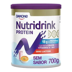 Suplemento alimentar Nutridrink Protein Sem Sabor 700g Nutridrink Protein Sem Sabor 700g