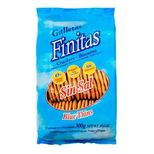 Biscoitos Finitas Sem Sal El Trigal 300g