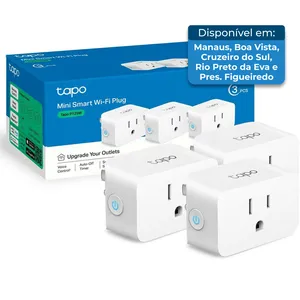 Plugue Tapo Inteligente P125M 3P Branco A-MBI