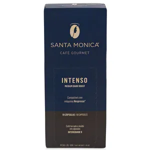 Café Santa Monica Intenso Em Cápsulas 10 Unidades