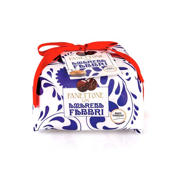 Panettone com Cerejas Silvestres Cristalizadas Amarena Fabbri – 500g