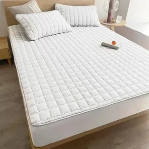 Lençol Impermeável para Colchão Matelado Ultrassônico Microfibra 100% Poliéster King 1 Peça Branco OEM Lençol Impermeável para Colchão Matelado Microfibra 100% Poliéster King 1 Peça Branco OEM