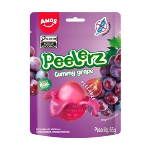 Bala Amos Peelerz Uva 65g BALA AMOS 65G PEELERZ GRAPE