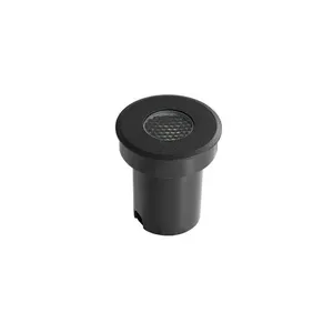 Embutido De Solo Led Nordecor Senf 6848 5w 24° Alto Irc 90 Bivolt Preto 2700k Luz Amarela