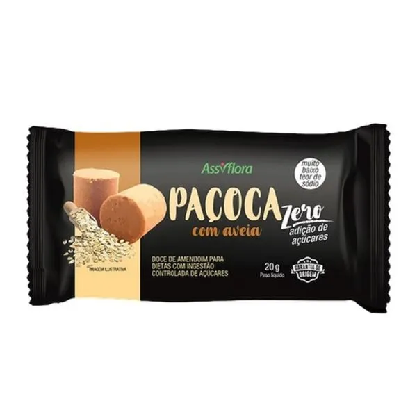 Bala Assiflora Paçoca com Aveia 20g