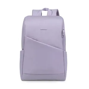 Mochila Feminina Executiva Para Notebook Elegance Lilás 0226712307001