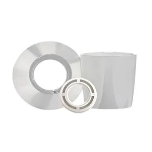 Acabamento Completo para Registro C50 Deca e Docol em Abs Branco Pádova Acabamento Completo para Registro C50 em Abs Branco para Instalações Hidráulicas Pádova