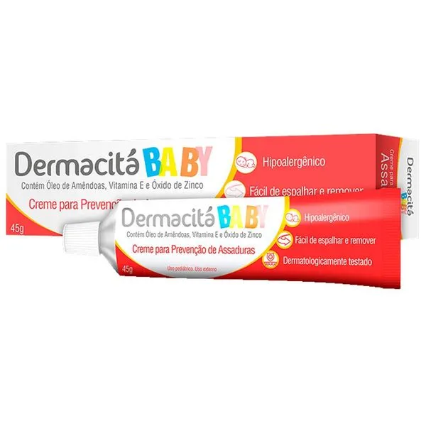 Creme Antiassaduras Dermacitá Baby 45g