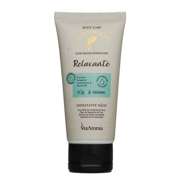 Hidratante Mãos Relaxante Aromatherapy Via Aroma - 60 g