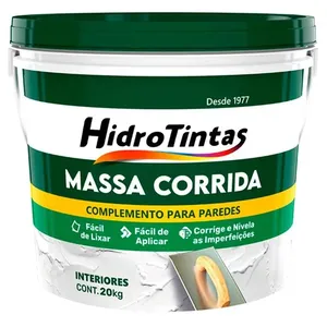 Massa Corrida Balde 20kg Hidrotintas Branco (MP)