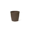 Vaso Aquarela Cilíndrico Nutriplan Marrom Avelã 2,5cm