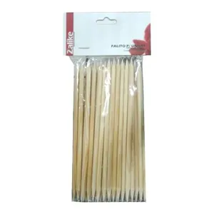 Palito De Unha Zalike Ponta Dupla Com 50 Unidades - 839
