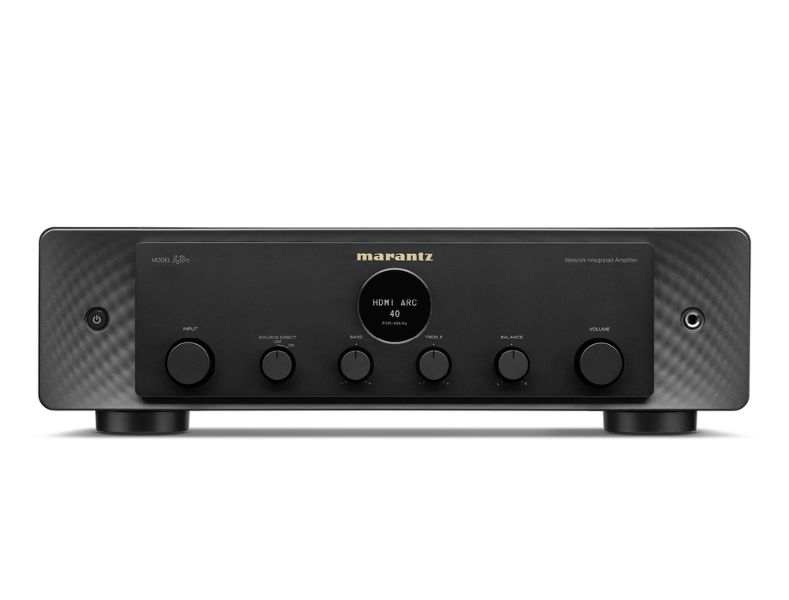 Marantz Model 40n BK Amplificador Integrado Estéreo com Streaming, HDMI ARC e HEOS - Preto