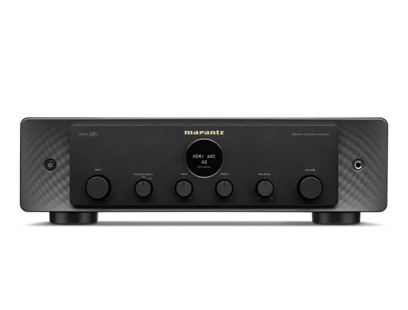 Marantz Model 40n BK Amplificador Integrado Estéreo com Streaming, HDMI ARC e HEOS - Preto