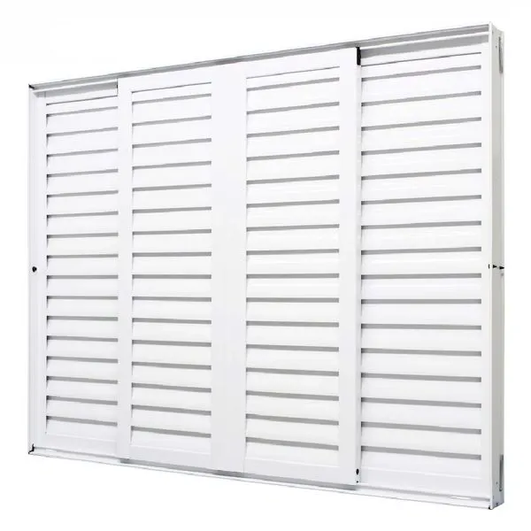 Janela Veneziana Perfecta 6F 150x100 Branca - 1020-101- JAP
