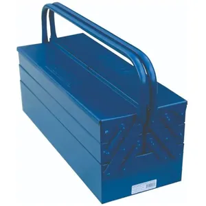 Caixa para Ferramenta Sanfonada 06-18 com 5 Gavetas 40CM Porta Cadeado Anti-Ferrugem Fercar Metalúrgica Caixa para Ferramenta Sanfonada 06-18 5 Gavetas 40CM Anti-Ferrugem Fercar Metalúrgica