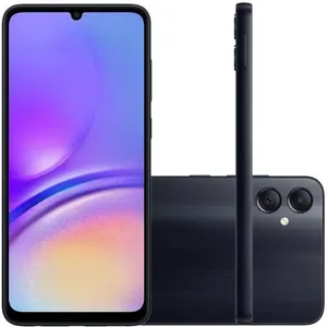 Smartphone Samsung Galaxy A05 128GB 4G Wi-Fi Tela 6.7" Dual Chip 4GB RAM Câmera Dupla + Selfie 8MP - Preto
