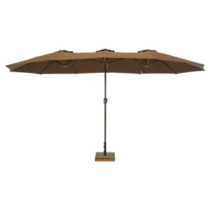 Ombrellone Retangular Bel Fix Oversize Marrom Mimo 12412