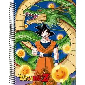 CADERNO 10X1 CAPA DURA DRAGON BALL Z 160F