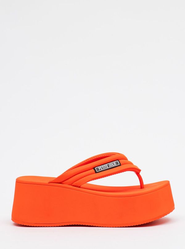 Chinelo Petite Jolie Plus Deep Orange PJ7522 33-4