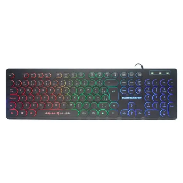 Teclado Gamer Steampunk KM76 para Jogadores e Estilo Único