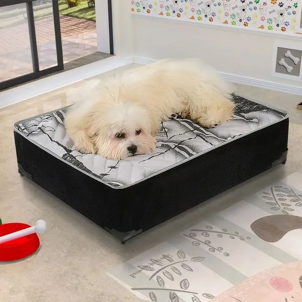 Cama Thor Pet Cachorro Gato Lar & Estilo Estampada