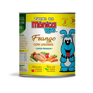 Ração Úmida Turma da Mônica Cães Frango com Legumes 280 g