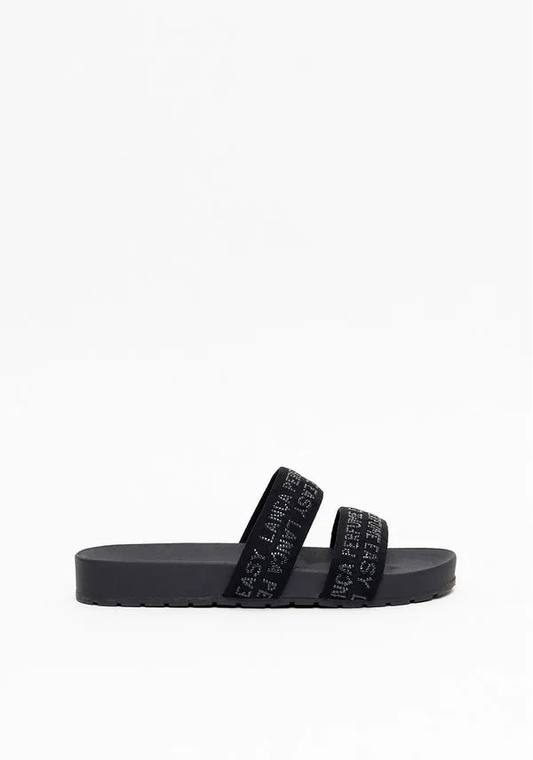 Slide Com Brilho Preto 35