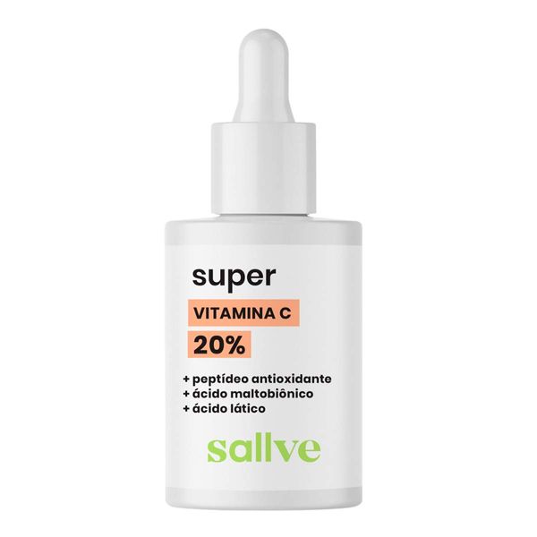 Sérum Concentrado Facial Vitamina C 20% Sallve Super 30ml
