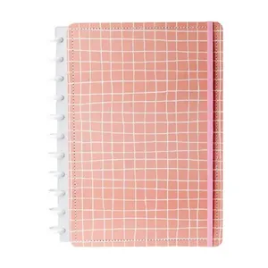 Caderno Diskô Quadri Rosa G (MP)
