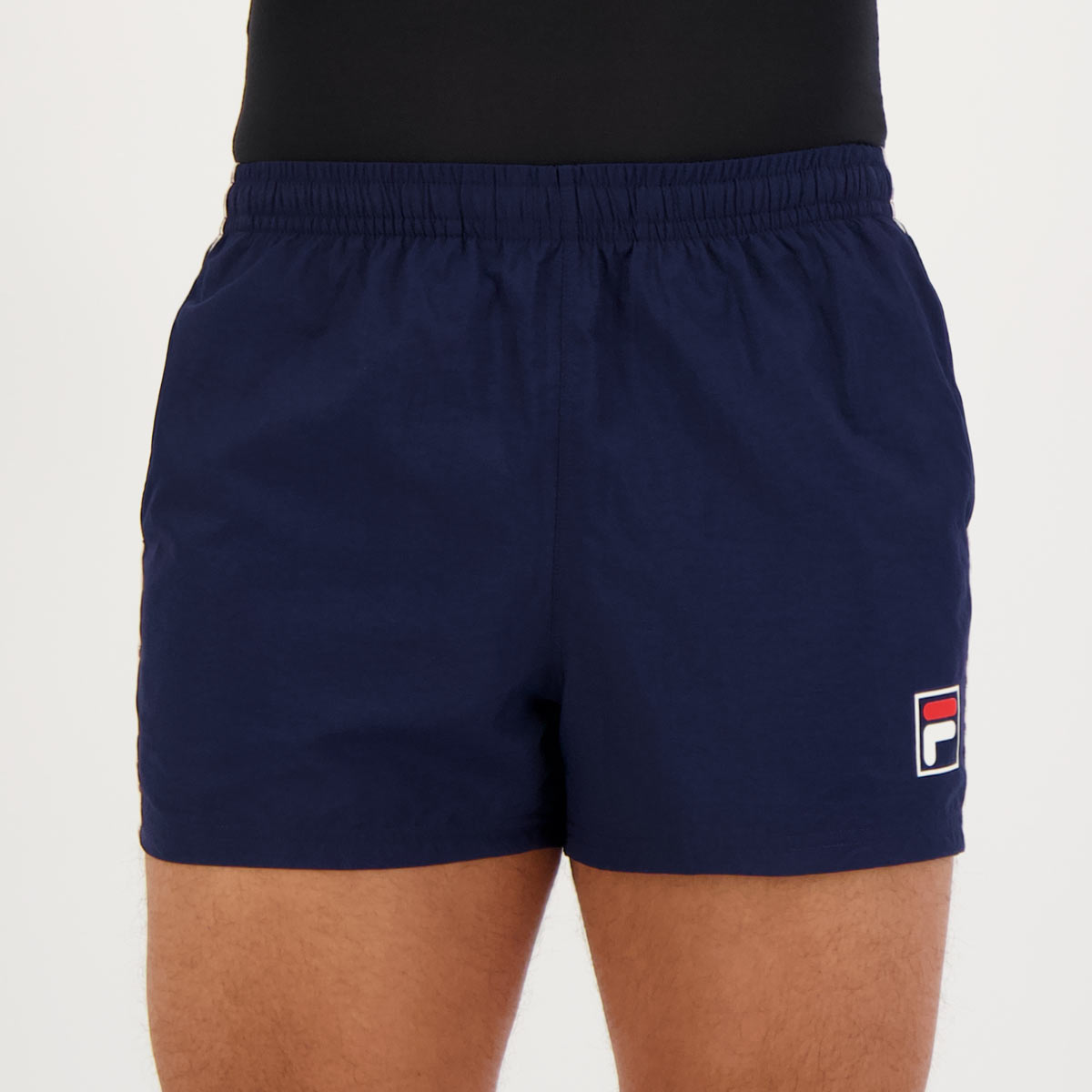 Shorts Fila Tape Marinho