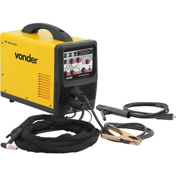 Retificador Inversor de Solda TIG RIV205 AC/DC 220V Monofásico - VONDER