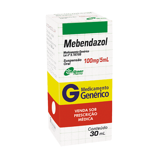 MEBENDAZOL 20MG 30 ML - GREENPHARMA (G)