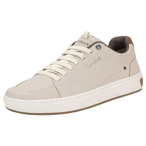 Sapatênis Masculino Ferricelli HRT61000 MARFIM 39