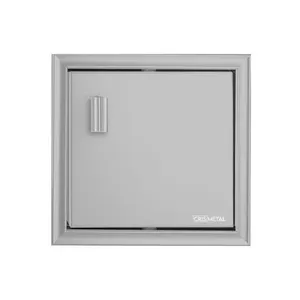 Saboneteira de Embutir 7552 17,5x12,5x16,5cm Inox e Alumínio com Plástico ABS Silver Crismetal Saboneteira de Embutir 7552 Inox e Alumínio com ABS Silver Crismetal