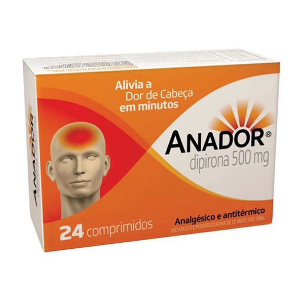 Anador 500mg 24 Comprimidos