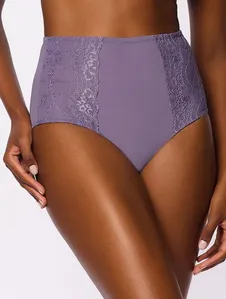 Calcinha Hot Pant Renda Essencial ALFAZEMA P
