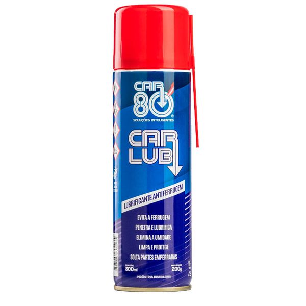 Desengripante Antiferrugem CAR80 Carlub 300ml (MP)