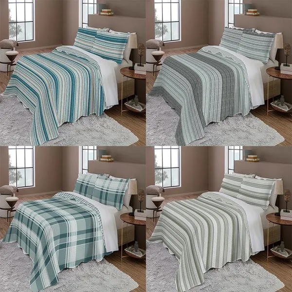 Kit Colcha Solteiro Evolution Estampa Geométrica Poliéster Sortida 2 Peças 160x240cm 118046021001 - Camesa