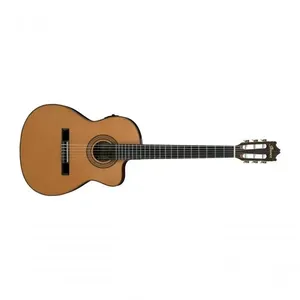 Violão Nylon Eletroacústico GA5TCE-AM Classical Thinline Cutaway Amber High Gloss Ibanez Violão Nylon Eletroacústico GA5TCE-AM Cutaway Amber Ibanez