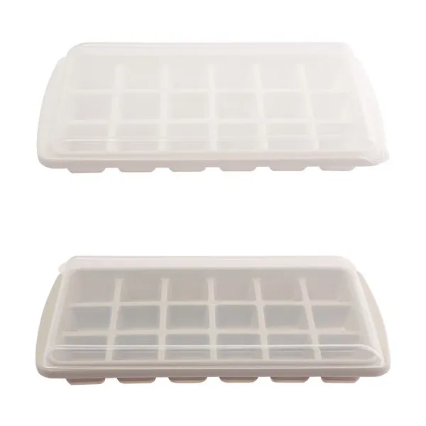 Forma para 18 Gelos Sortida Plástico PP e Borracha TPR 26x12,5x4cm LM3507INO - honeyhome