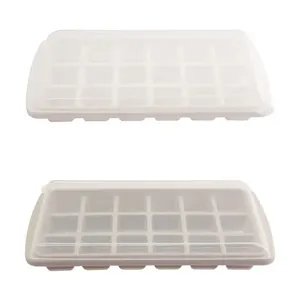 Forma para 18 Gelos Sortida Plástico PP e Borracha TPR 26x12,5x4cm LM3507INO - honeyhome